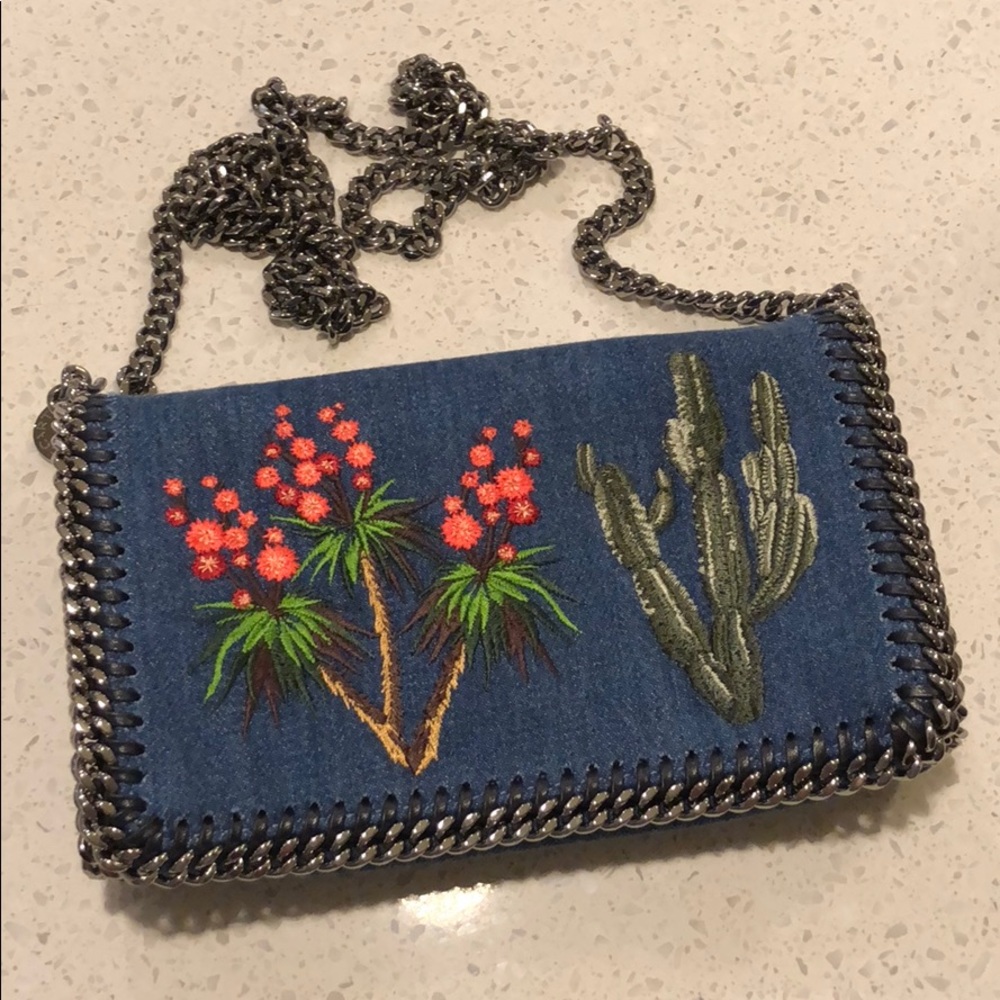 Stella McCartney Cactus and Denim Bag